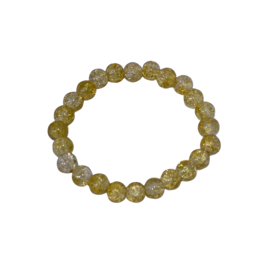 Luxe Fusion – Gold & Silver Crystal Charm Bracelet