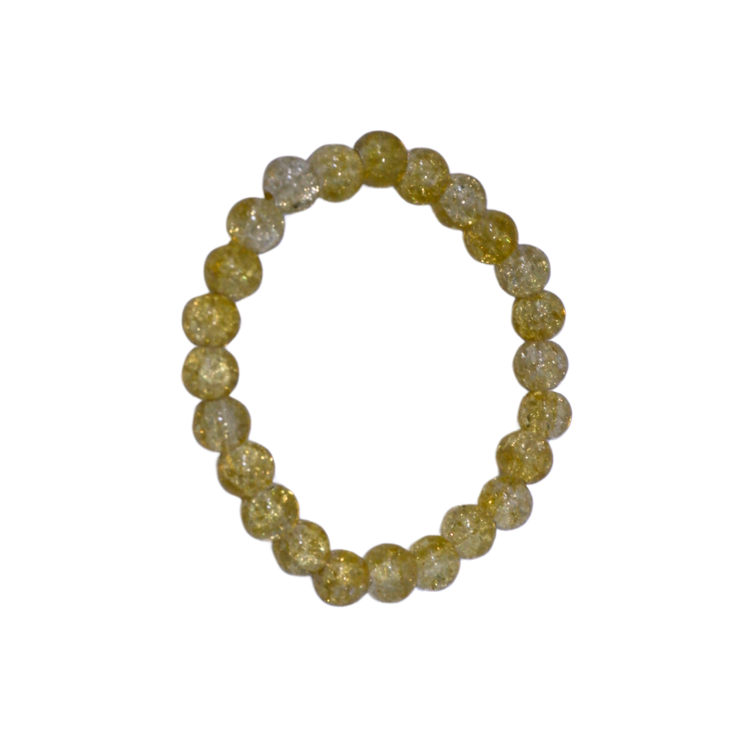 Luxe Fusion – Gold & Silver Crystal Charm Bracelet
