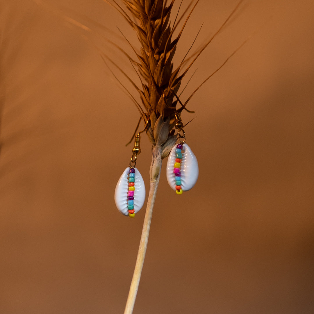 Koddi Multi-Color Earrings with 11/0 Seed Beads – Handcrafted Boho Style
