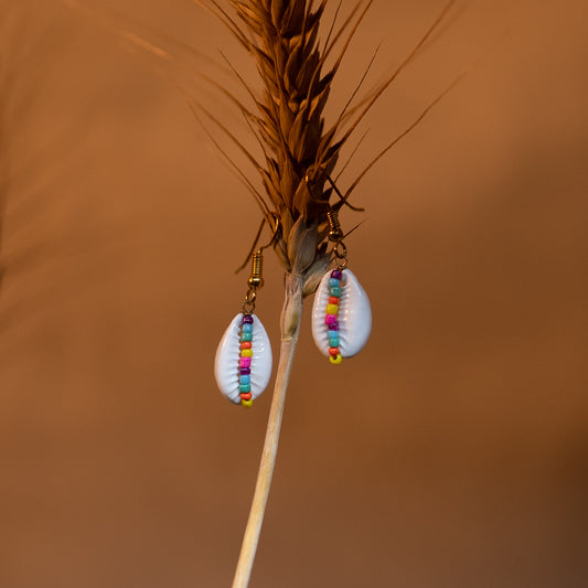 Koddi Multi-Color Earrings with 11/0 Seed Beads – Handcrafted Boho Style