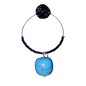 Midnight Sky Boho Earrings – Black Seed Beads & Turquoise Accents