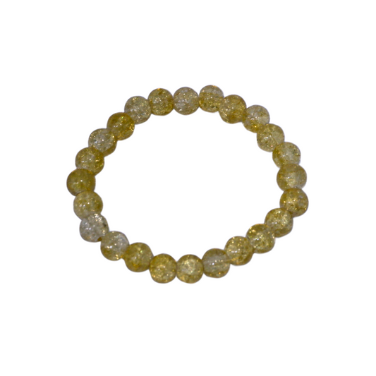 Luxe Fusion – Gold & Silver Crystal Charm Bracelet