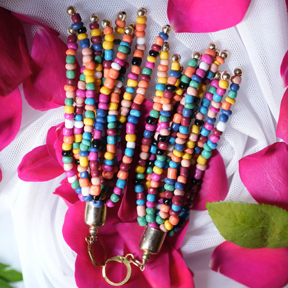 ColorBurst Boho Earrings – Vibrant Multicolor Bead Design