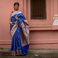 Kanjivaram Woven Soft Silk Saree With Blouse Piece